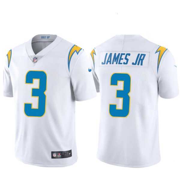 Youth Los Angeles Chargers #3 Derwin James Jr. White Vapor Untouchable Limited Stitched Jersey Dzhi